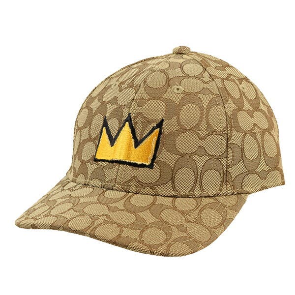 【希少】COACH のバスキアとのコラボ帽子 COACH X BASQUIAT コーチ バスキア SIGNATURE HAT[品番：SESB0011435