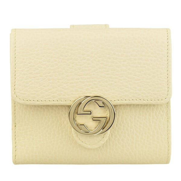 GUCCI グッチ 二つ折り財布 GG金具ロゴ[品番：SESB0007062]｜Riverall