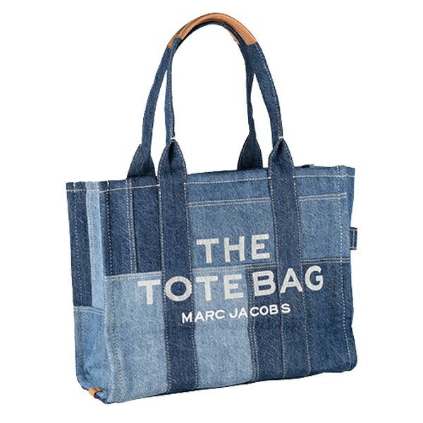 SALE MARC BY MARCJACOBS レザートートバッグ ブルー大容量 SALE MARC 
