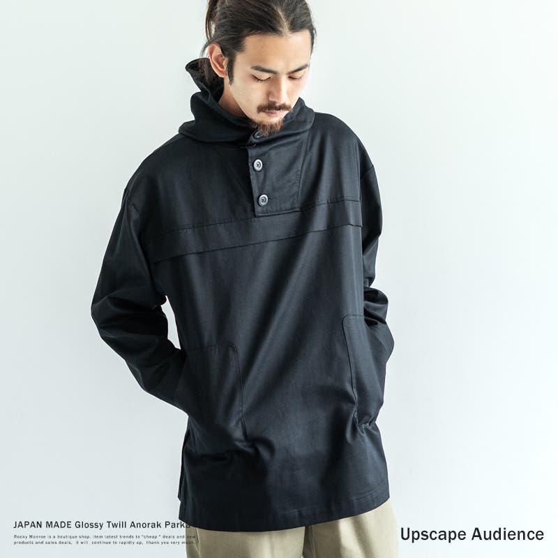 kolor/レースアップスモックパーカー/アノラック/リネン/ゆったりシルエット アノラックジャケット スノーパーカー シャツ[品番：OE000005600