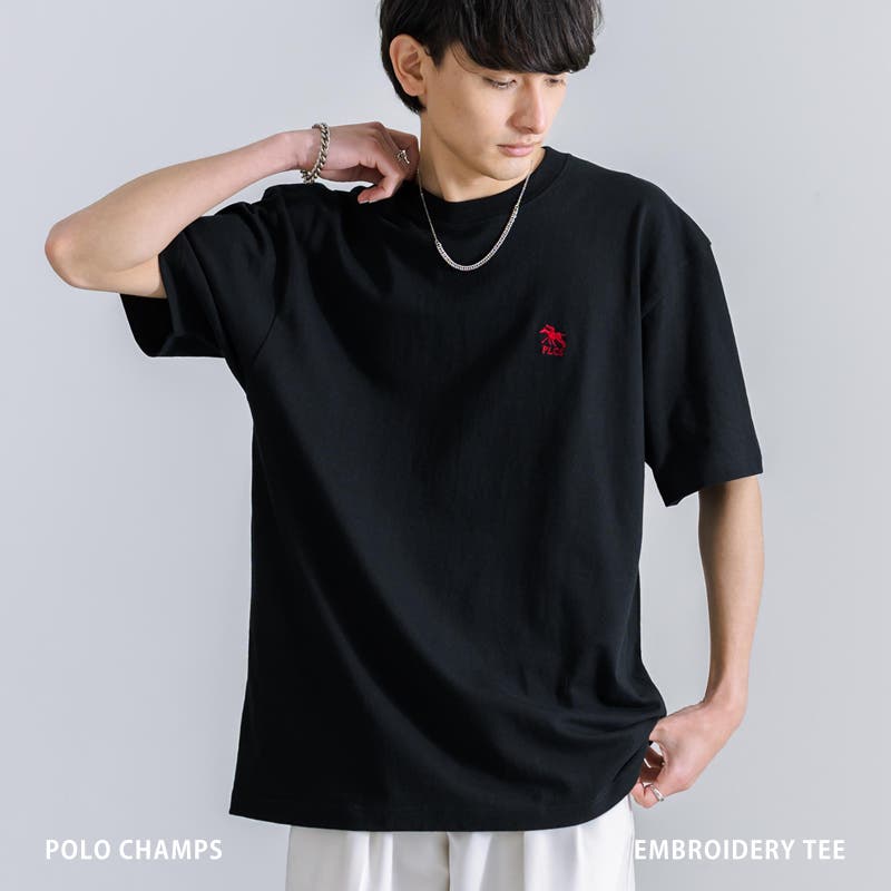 Tシャツ 半袖 刺繍[品番：OE000007339]｜Rocky Monroe（ロッキー
