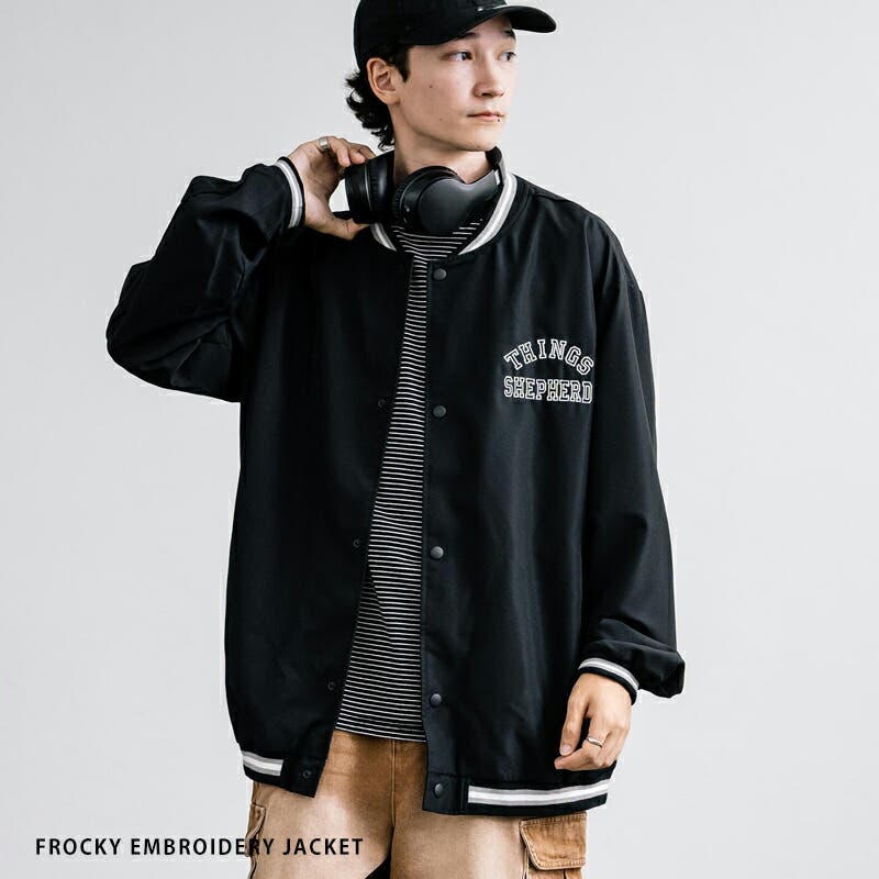 【希少】FR2 XLサイズ　スタジャン　刺繍ロゴ 210.jpg