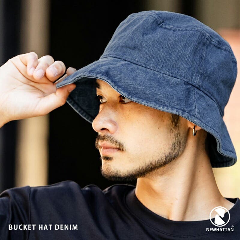 NEWHATTAN バケットハット デニム[品番：OE000008575]｜Rocky Monroe