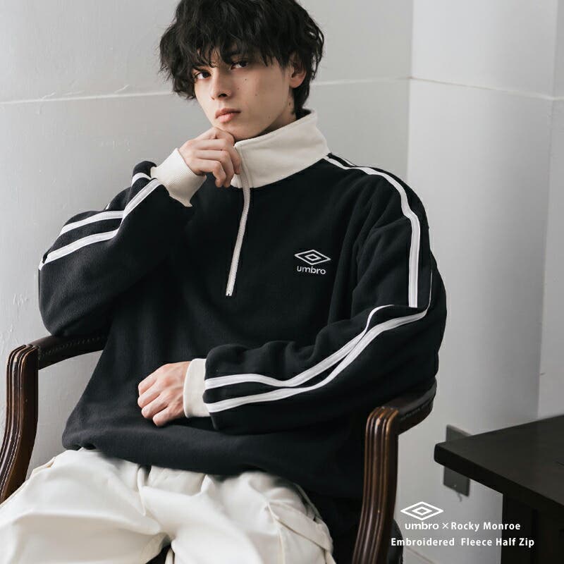 UMBRO フリース ハーフジップ[品番：OE000008921]｜Rocky Monroe