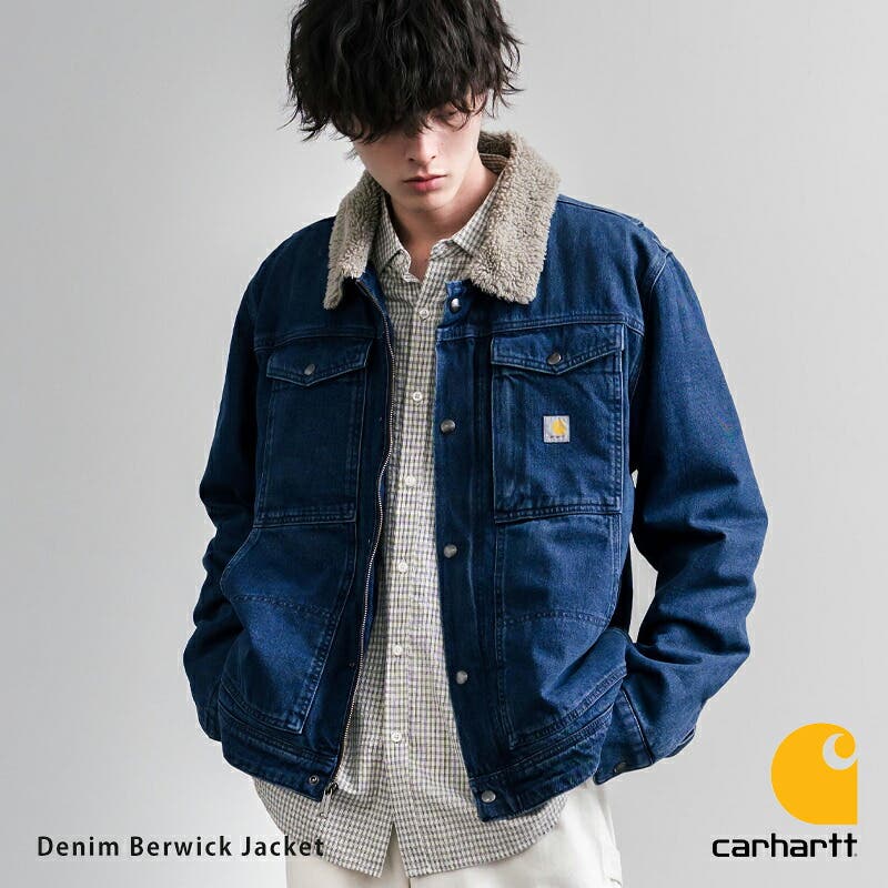 Carhartt デニムジャケット 裏ボア[品番：OE000009691]｜Rocky Monroe