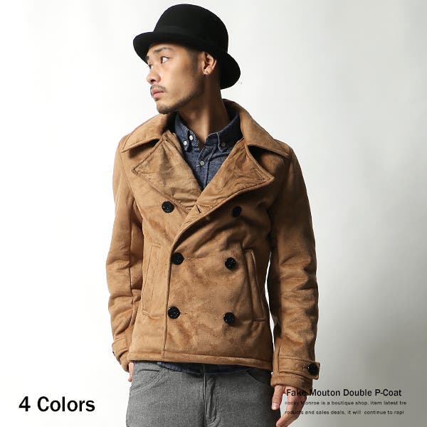 HARDY NOIR フェイクムートンワイドPコート y3983-2.jpg