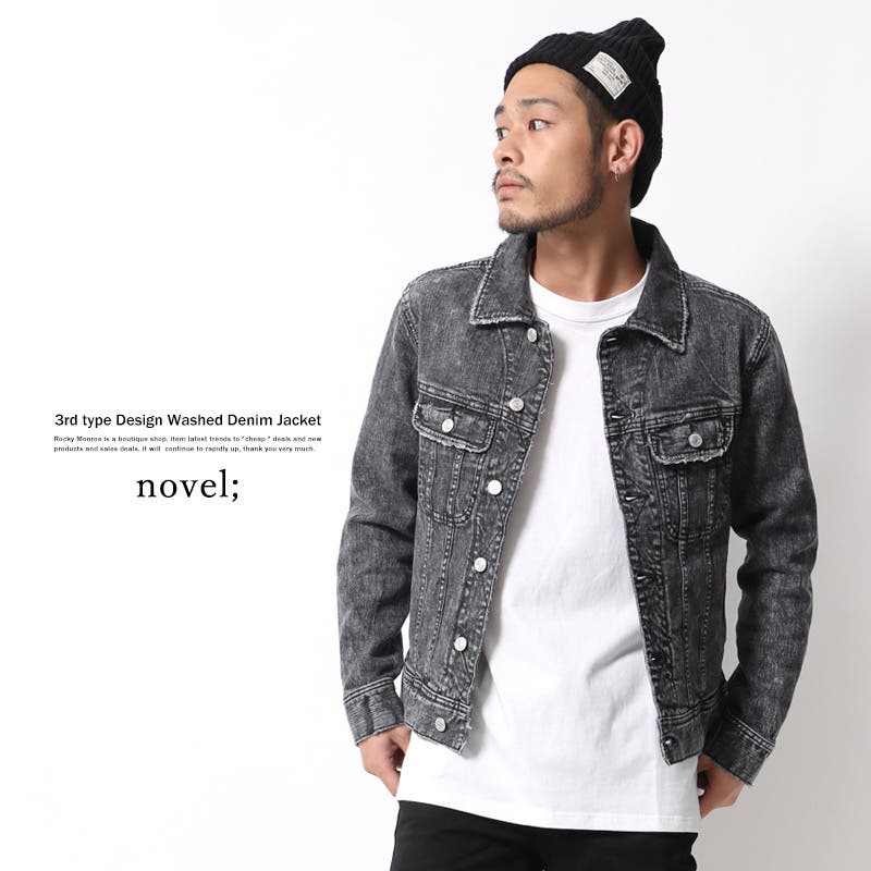 デニムジャケット メンズ Gジャン[品番：OE000003700]｜Rocky Monroe
