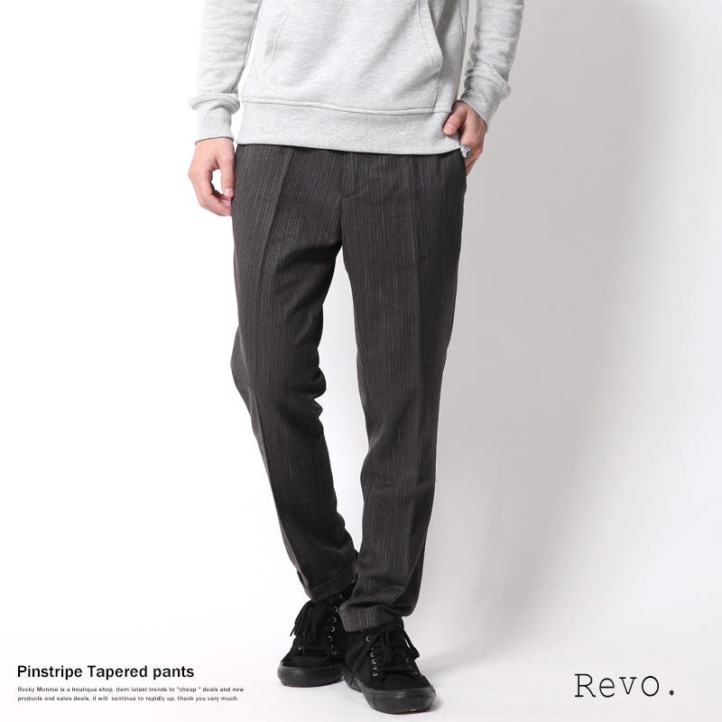 百貨店購入JIMMYTAVERNITI　ウールテーパードパンツ 百貨店購入JIMMYTAVERNITI ウールテーパードパンツ