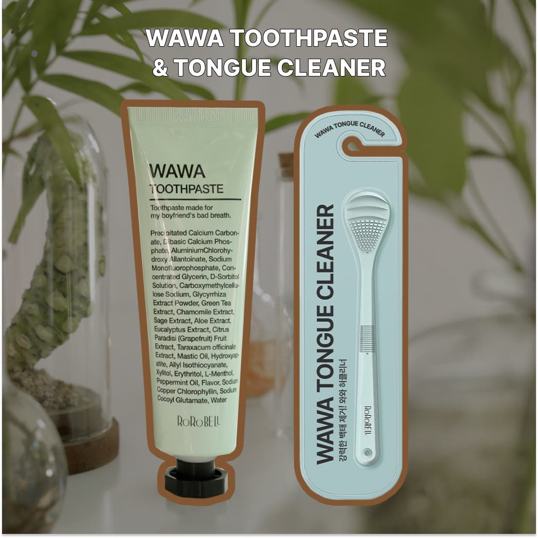 WAWA TOOTHPASTE & TONGUE CLEANER 韓国コスメ 韓国[品番：RRKR0000022]｜ROROBELL（ロロベル ...