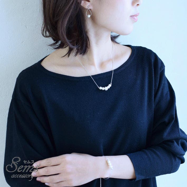 S-1 人気美品☆ ファッションピアスとネックレスセット　まとめ割引対象外 d3rk11.jpg