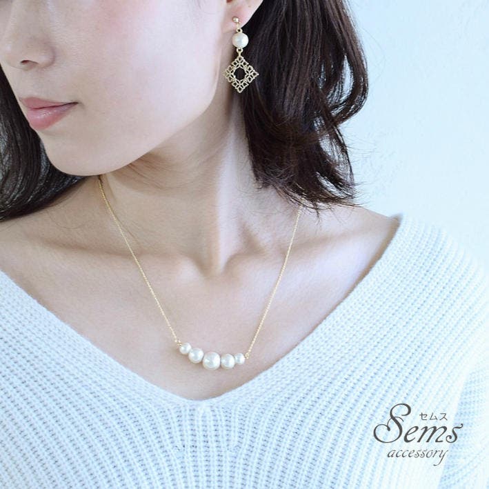 10501602 CT0021 コットンパールネックレス&ピアスセット d5rk11.jpg