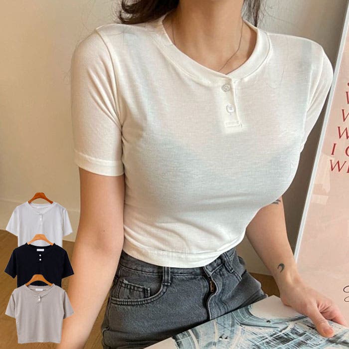 tシャツ レディース 半袖[品番：KH000010462]｜VIVID LADY