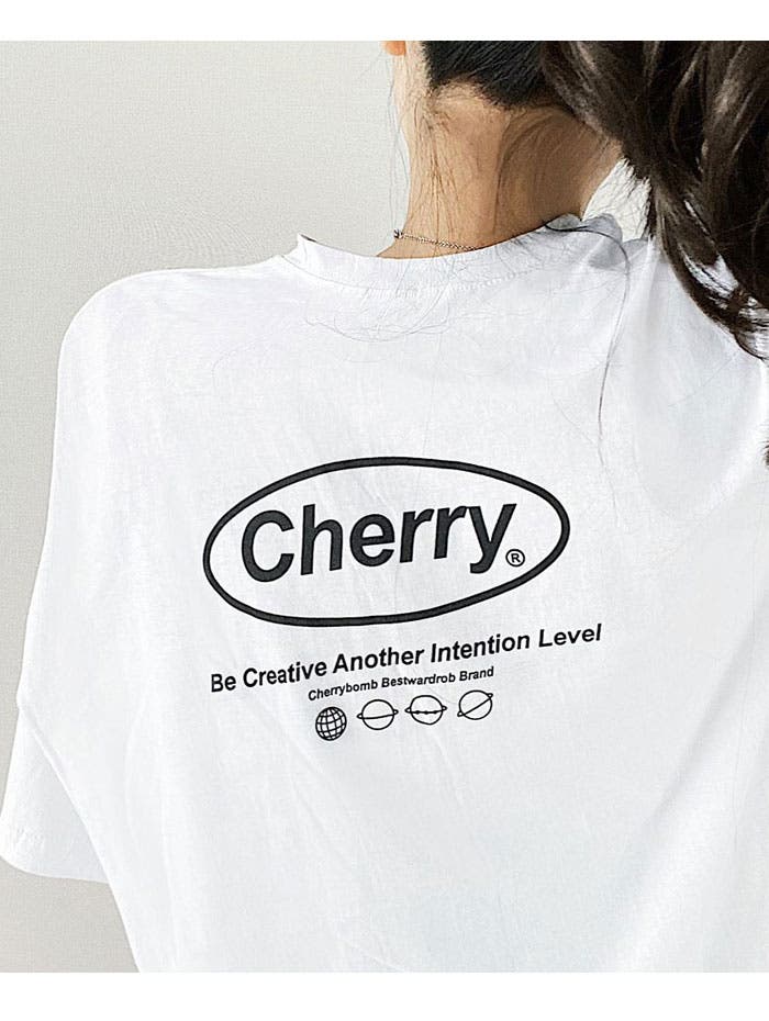ロゴｔシャツ 半袖 レディース 夏 moment+ tシャツ レースロゴ刺繍半袖Tシャツ レディース