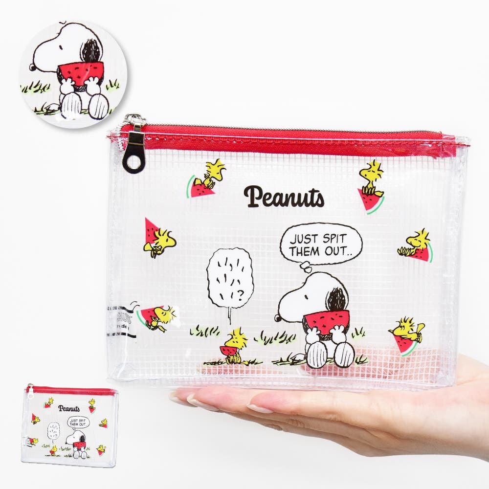 【in private】スヌーピーポーチ スヌーピー ポーチ B ピンク Colors of Peanuts 小物入れ