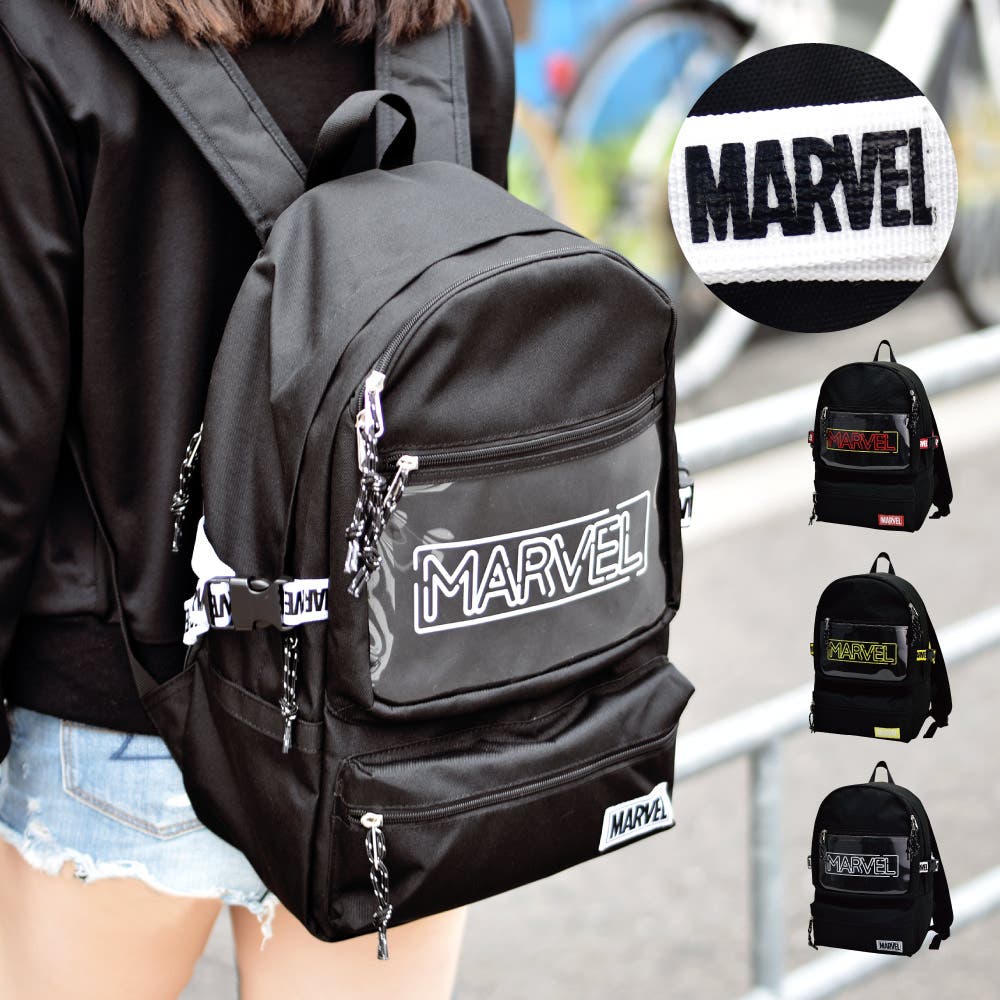 MARVEL グレー リュック mv-205b.jpg