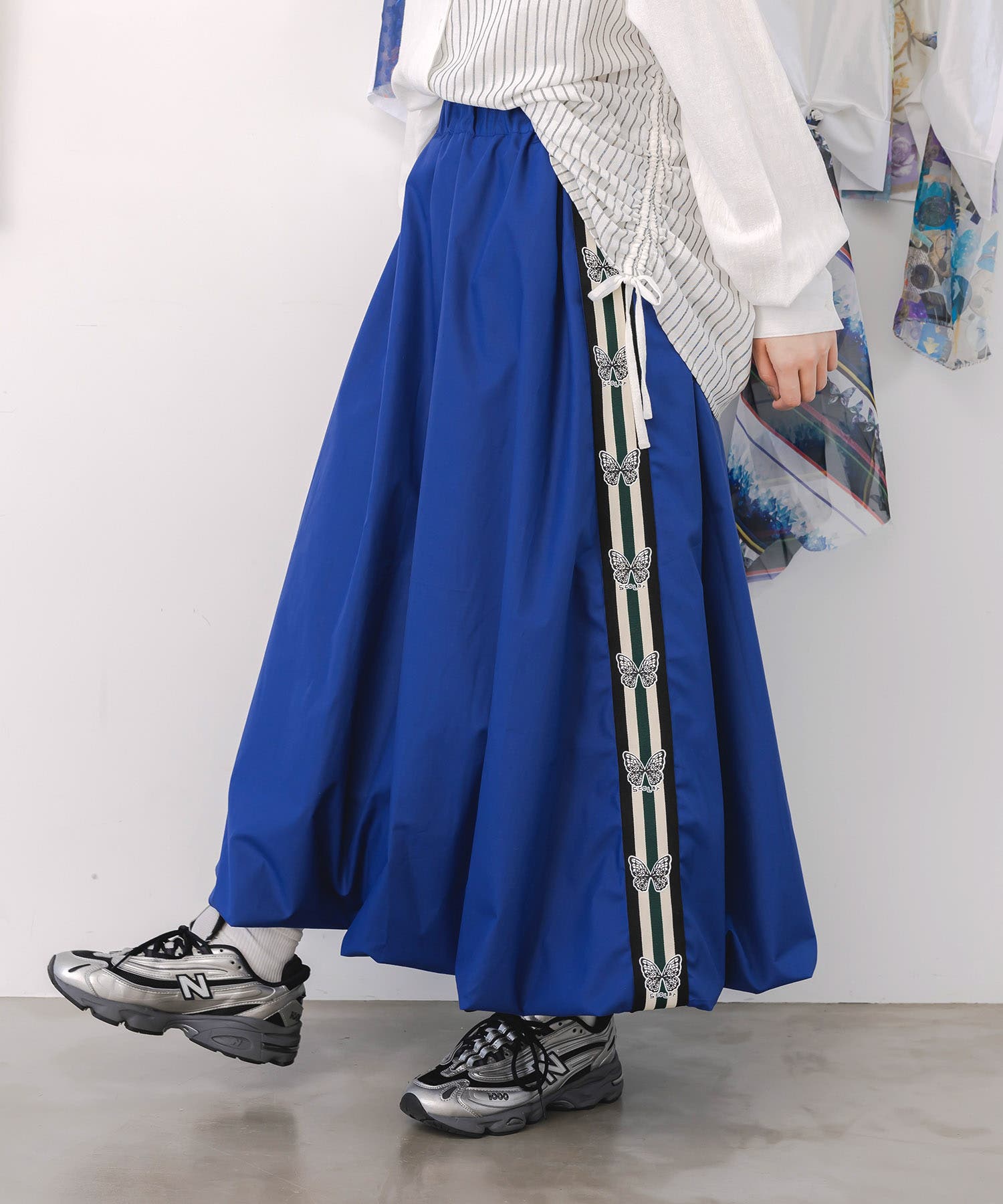 蝶ラインテープバルーンスカート[品番：SRSW0000154]｜ScoLar