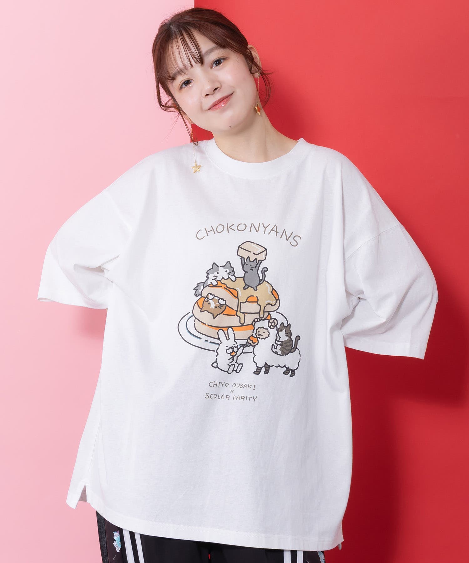 キャラクターTシャツ・パンツセット ソフトクリームトリックTシャツ PANDIESTA JAPAN 523361 パンディ