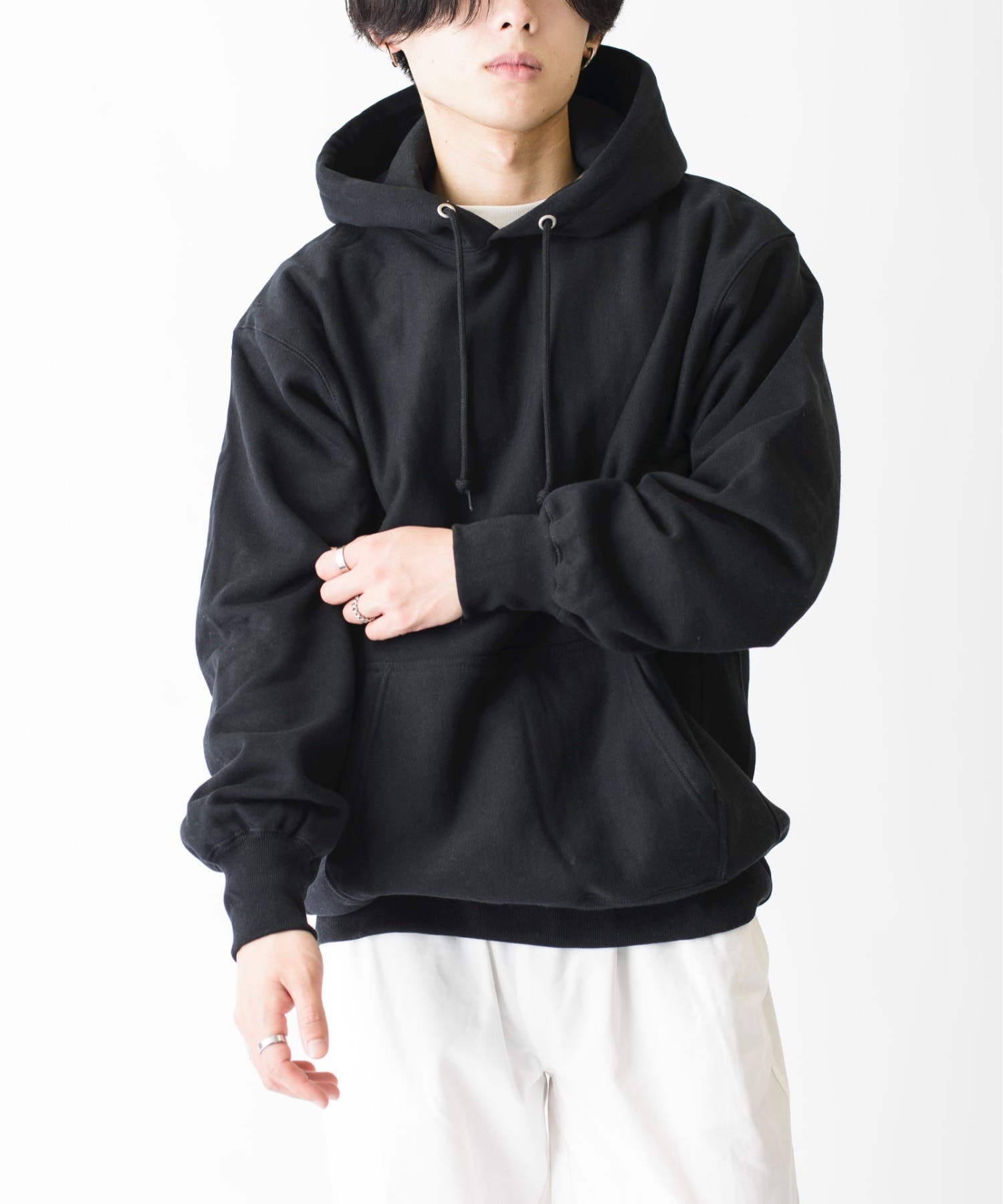 sus-sous(シェス) 蹴れ サイズ:7 ウールフリースプルオーバーパーカー  