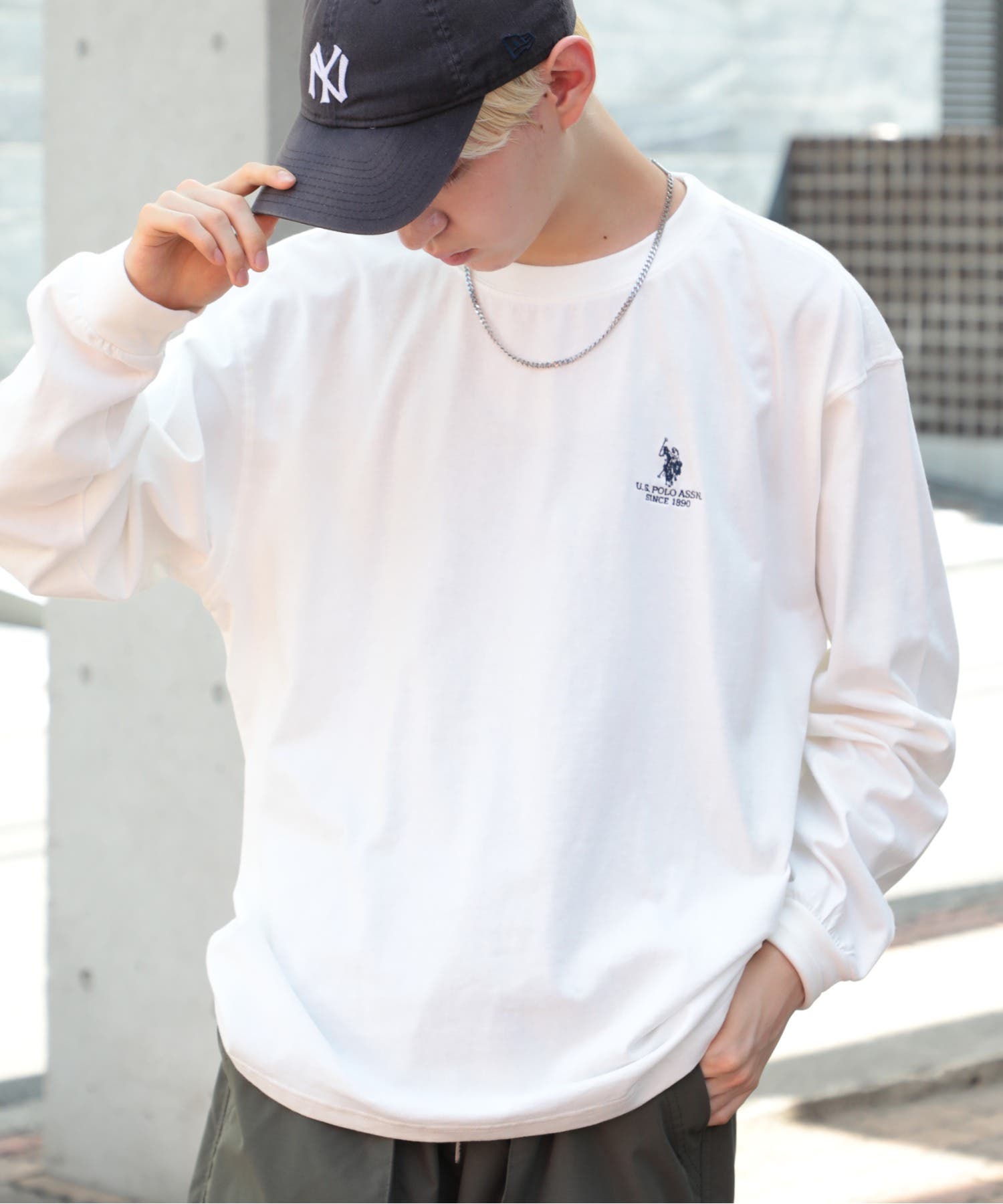 U.S. POLO ASSN.】クルーネックロンT PLM33200[品番