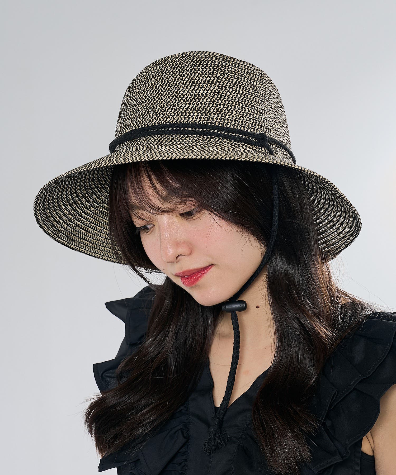 Maison Michel メゾンミッシェル 麦わら帽子 新品同様 M