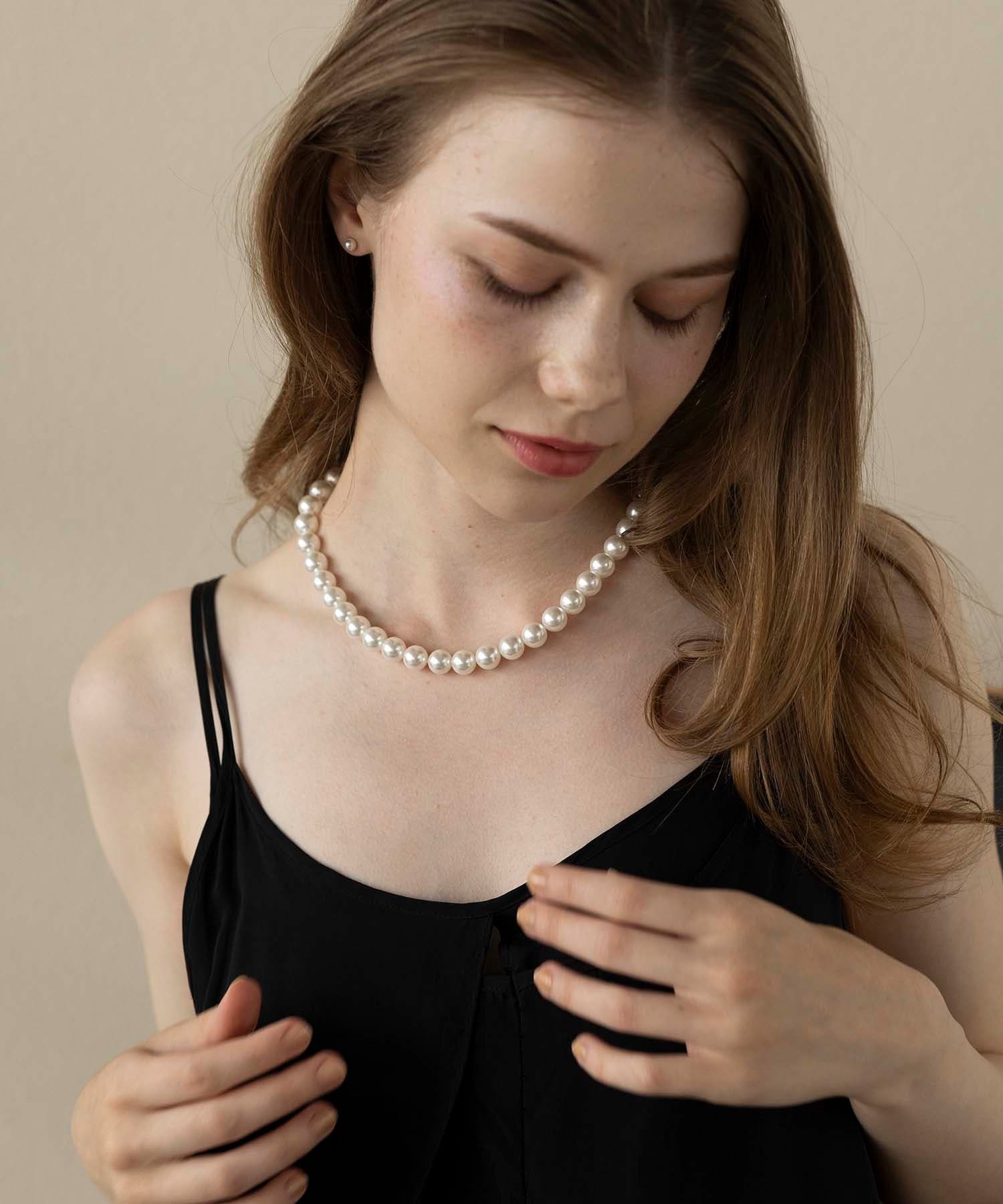 ky9jm パールネックレス Real Pearl Necklace (Silver) – KY9 JM