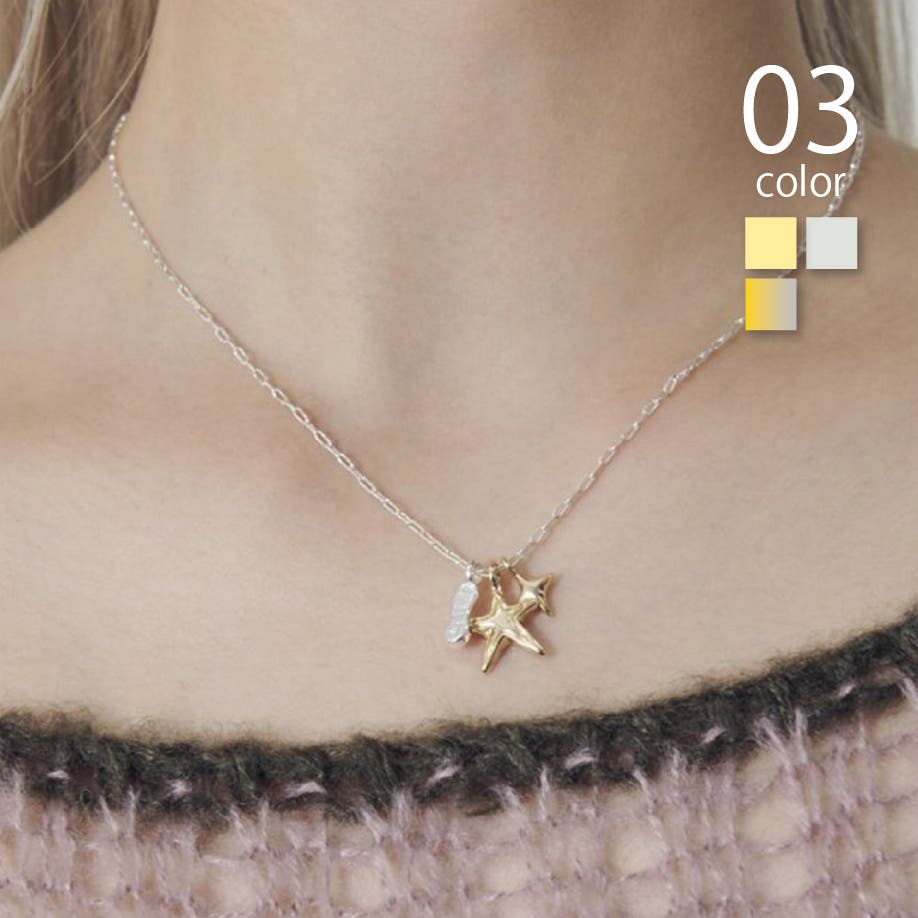 GOLDY】メッセージスターネックレス 3251203[品番：TTMW0003073
