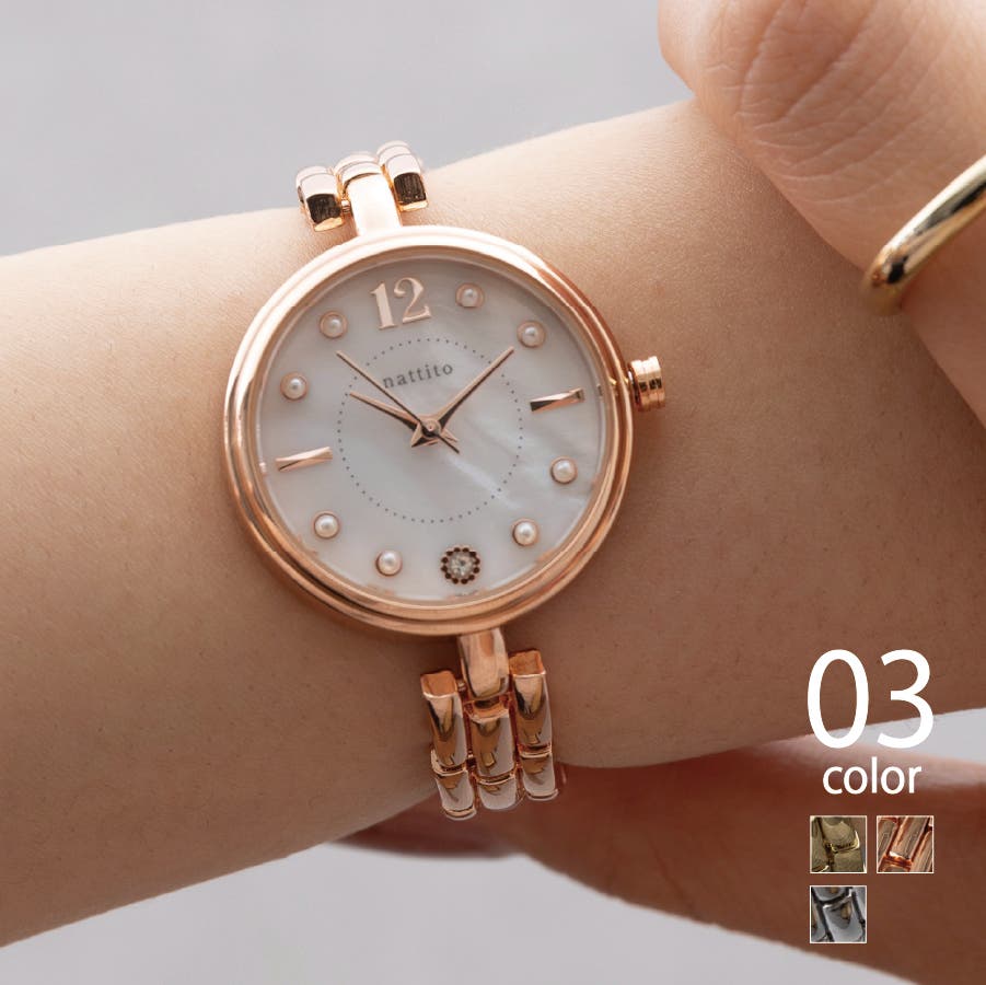 シンプルメタルウォッチ YM128 FW[品番：TTMW0002474]｜SETUP7