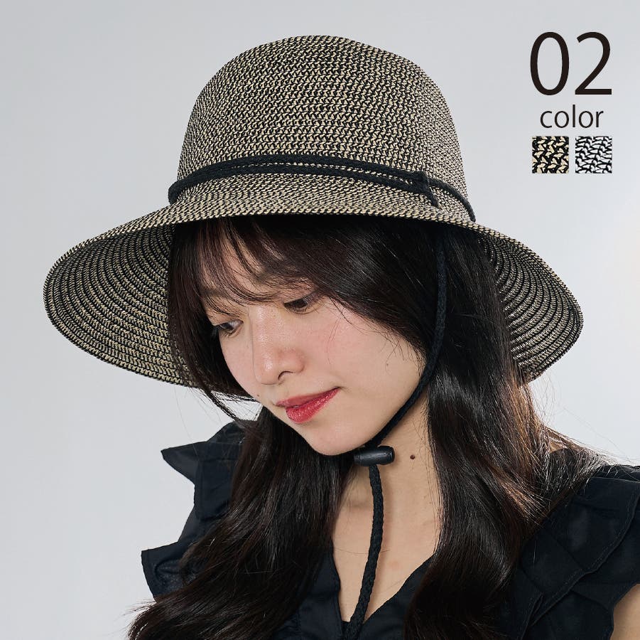 MAISON SPECIAL 麦わら帽子 MAISON BREEZE】ドローコード付き麦わら帽子 KNF127[品番