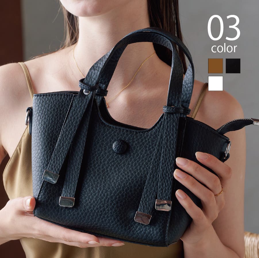 MAISON BREEZE】PUレザーミニショルダーバッグ KNF127[品番
