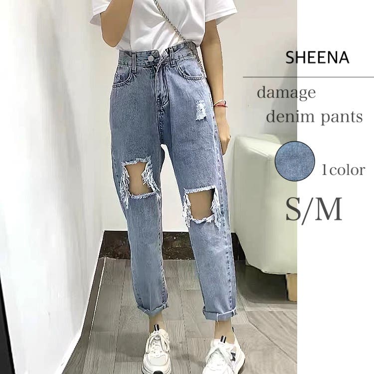 デニムパンツ メンズ ブランド おしゃれ ダメージデニム デニム