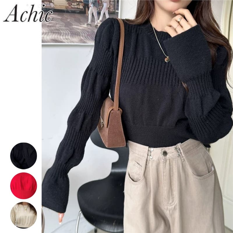 CFCL ベルスリーブニット ブラック サイズ3 CFCL ベルスリーブニット ブラック サイズ3 SOFT PORTRAIT LONG BELL