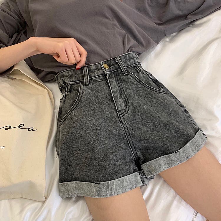 新品Giorgio Armani ショートパンツ 50 デニム生地 ショートパンツ デニム カラーブロック | Emporio Armani