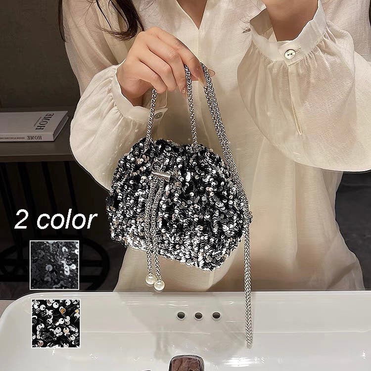 非売品　ノベルティ　バッグ　パールチェーン　ラスト1点 1.jpg