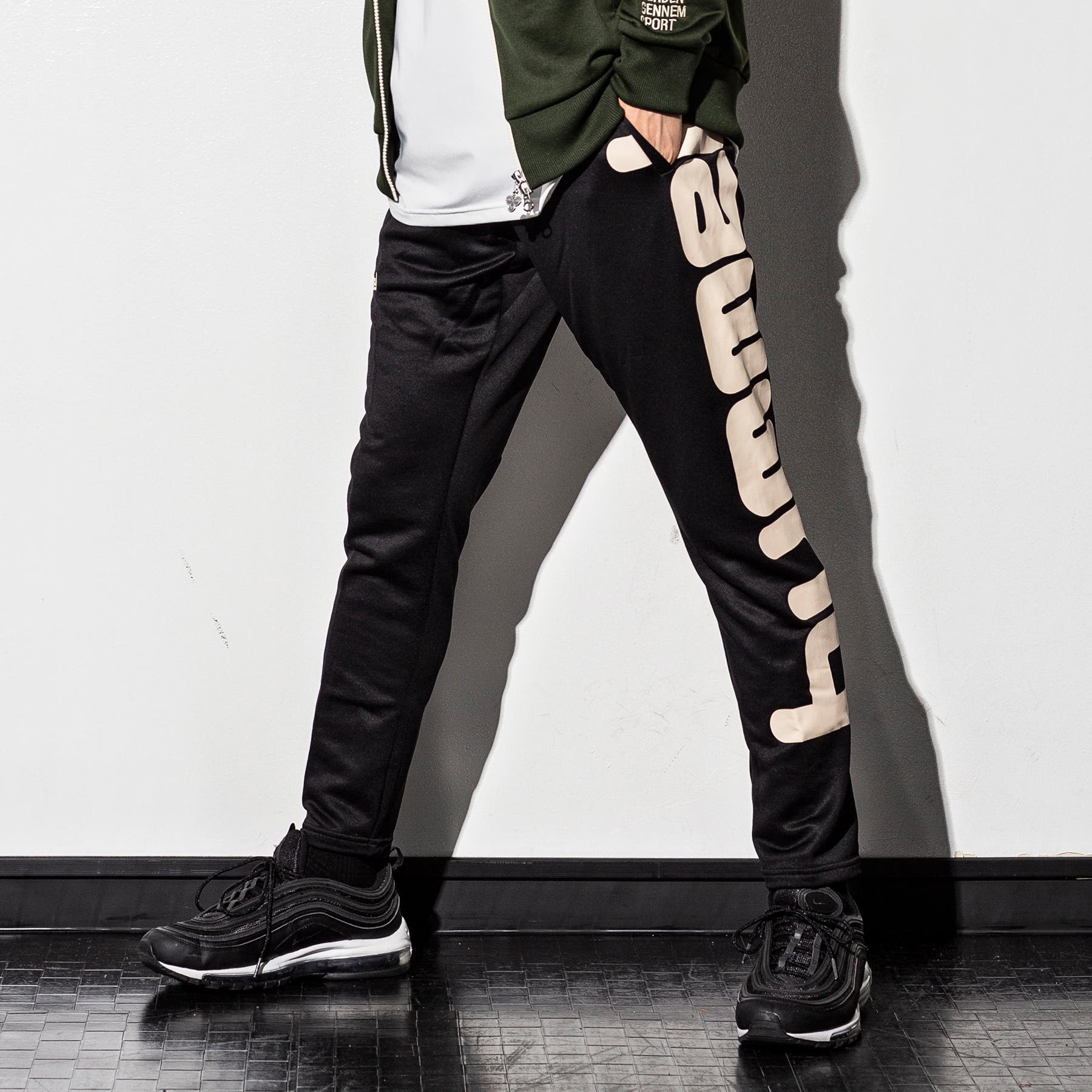 ヒュンメル FCスカル ウーブンフーデッドジャケット ＆ ボアテックパンツ XL hummel ヒュンメル メンズ ウインドパンツ ウィンドブレーカー裏