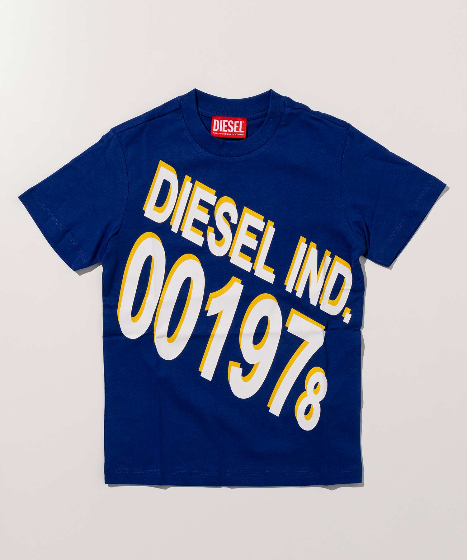 DIESEL ディーゼル ブランドロゴ半袖Tシャツカットソー[品番 