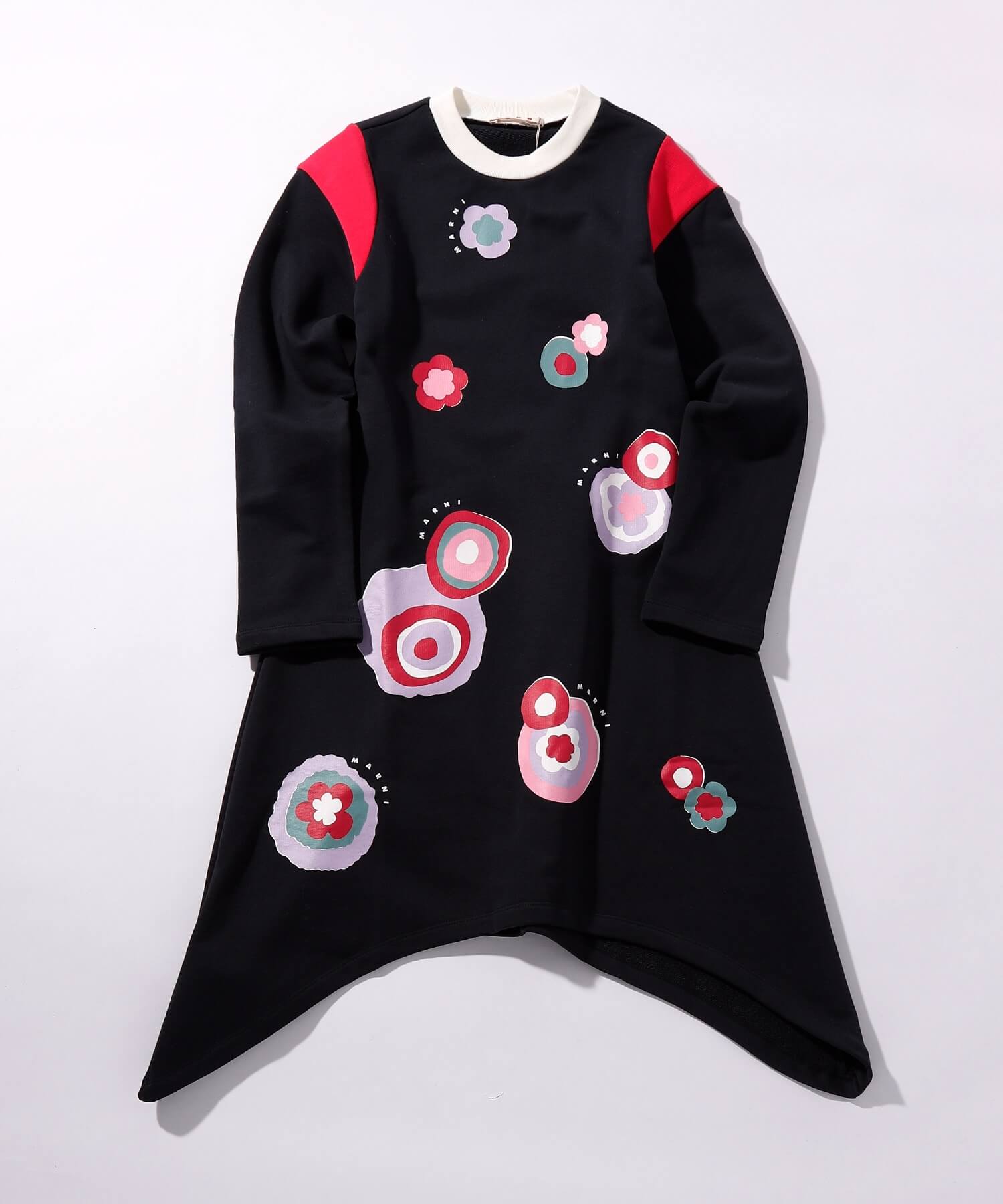 MARNI 花柄ロングワンピース 極美品】MARNI マルニ レオパードフラワー 花柄 総柄 ロングワンピース