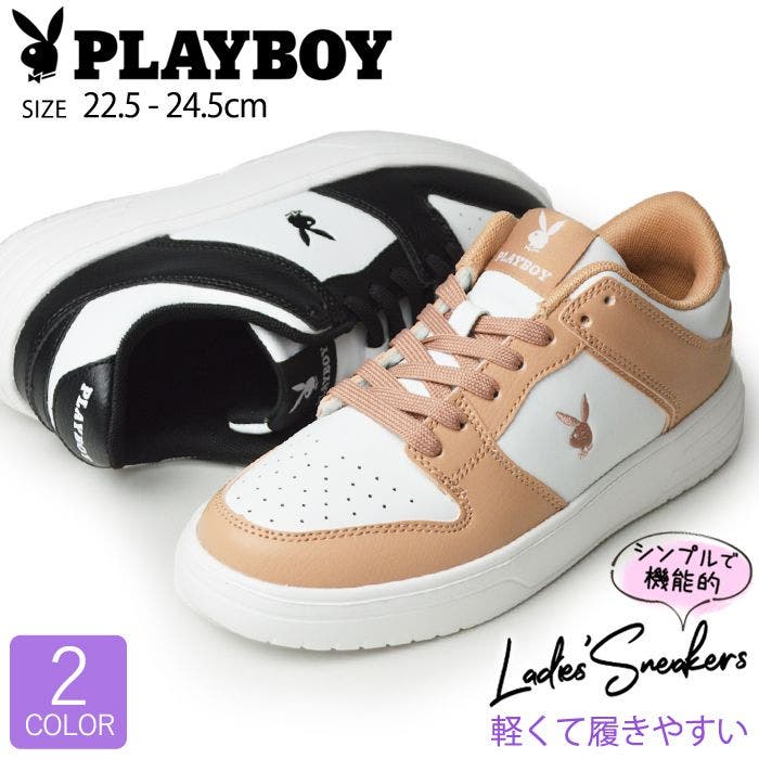 ひぽ!!! PLAYBOY プレイボーイ スニーカー[品番：FTCS0001252