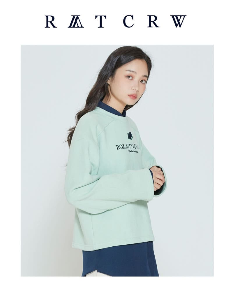 ROMANTIC CROWN★Women★ ARCHIVE RAGLAN L/S_2色 ROMANTICCROWN