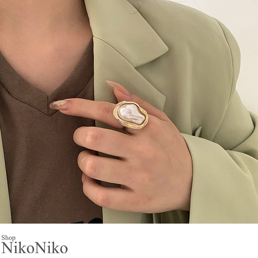 冬新作 バロックパール リング[品番：MG000007936]｜ShopNikoNiko