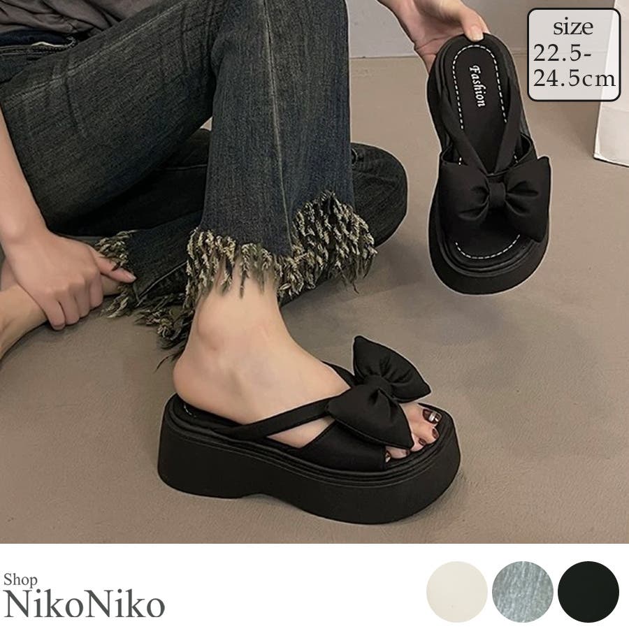 夏新作 リボンモチーフ PUレザー[品番：MG000008694]｜ShopNikoNiko