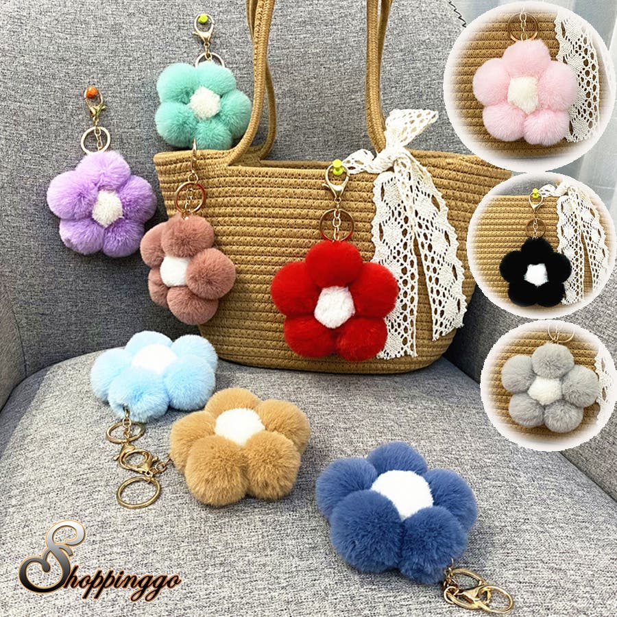 ファーチャーム はな ふわふわ[品番：JRKW0005184]｜shoppinggo