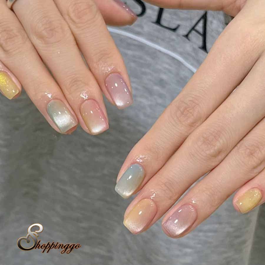 ネイルチップ ショート カラフル[品番：JRKW0005398]｜shoppinggo