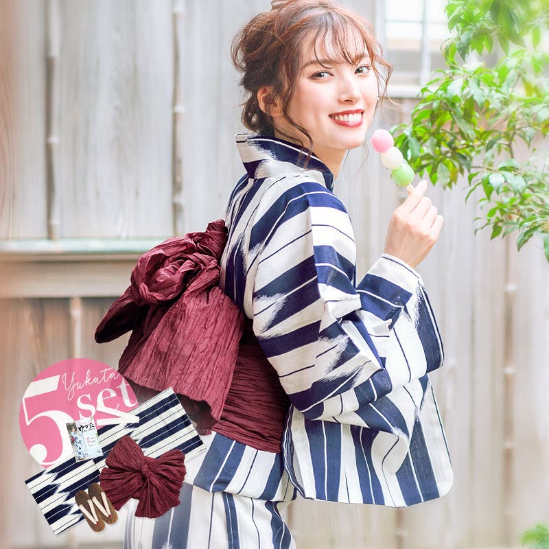 ディータ DITA 浴衣 帯 セット メルティグレー フリー - メルカリ