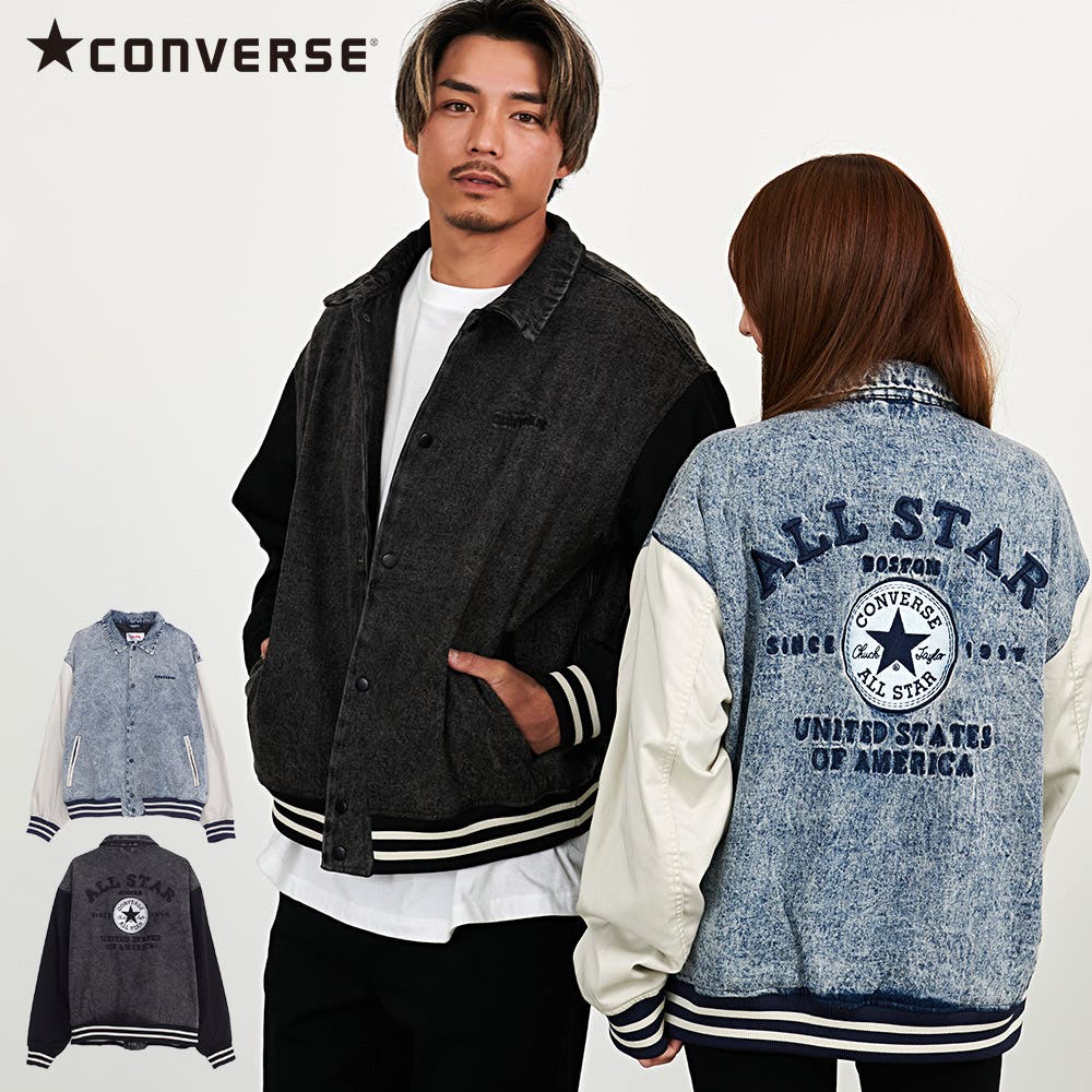 CONVERSE スタジャン グレー/ホワイト kotohayokozawa】【SKOOKUM】STADIUM JUMPER｜CONVERSE TOKYO