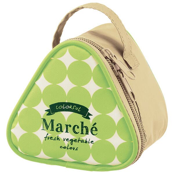 保冷おにぎり型ランチバック○マルシェカラー アボカド○ おにぎり