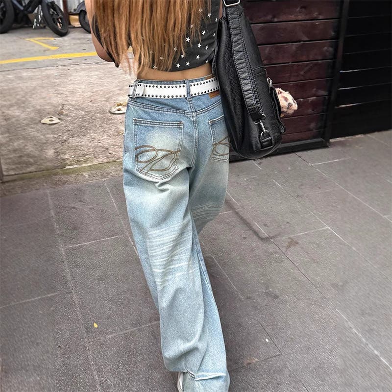 【イタリア製】REIGNの本格パンツで差がつく大人コーデsize32フルレングス ゆるカワコーデ☆ワイドデニムパンツ フルレングス ヴィンテージ