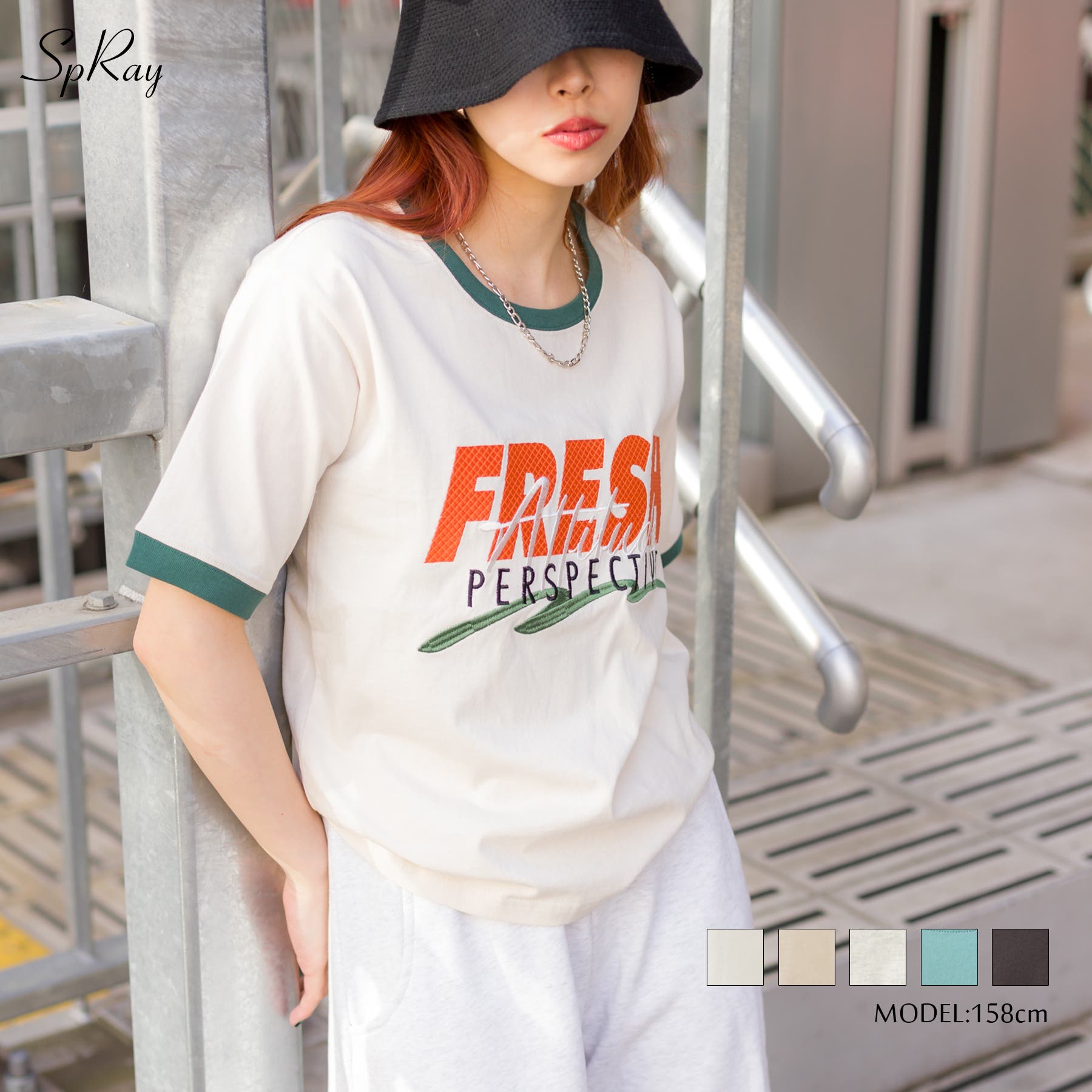 トリオンフ風ロゴ ホワイトリンガー T シャツ S サイズ 1.jpg