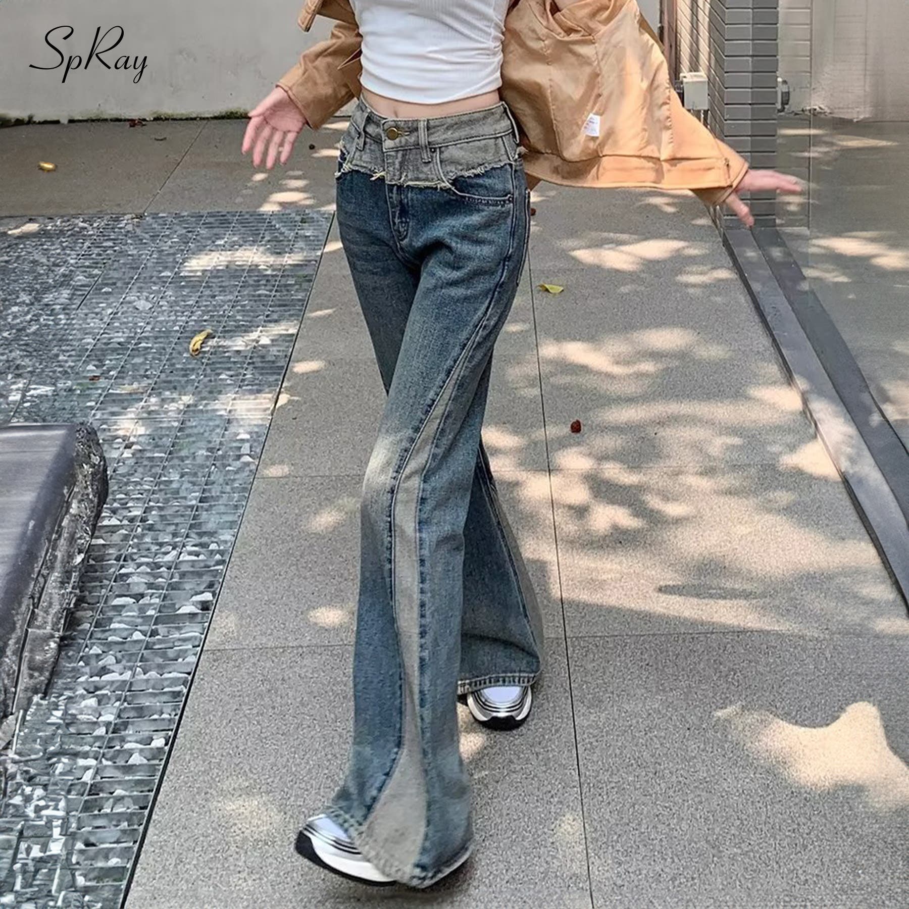 d.i.a.フレアデニムパンツ スプラッターペイント d.i.a.フレアデニムパンツ スプラッターペイント d.i.aフレア