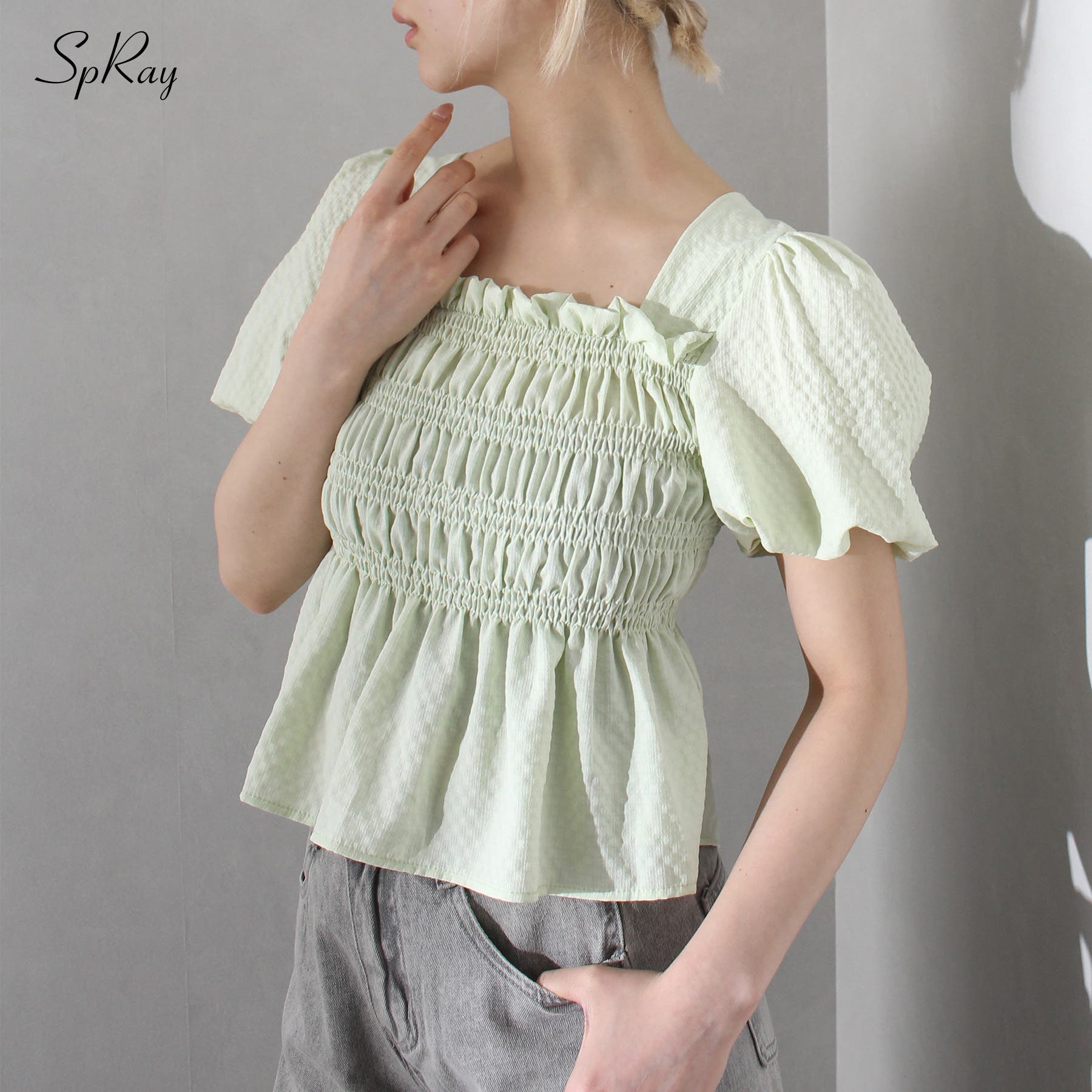 SLY | FRONT HOOK RIB トップス (ニット ) |SHEL'TTER WEBSTORE