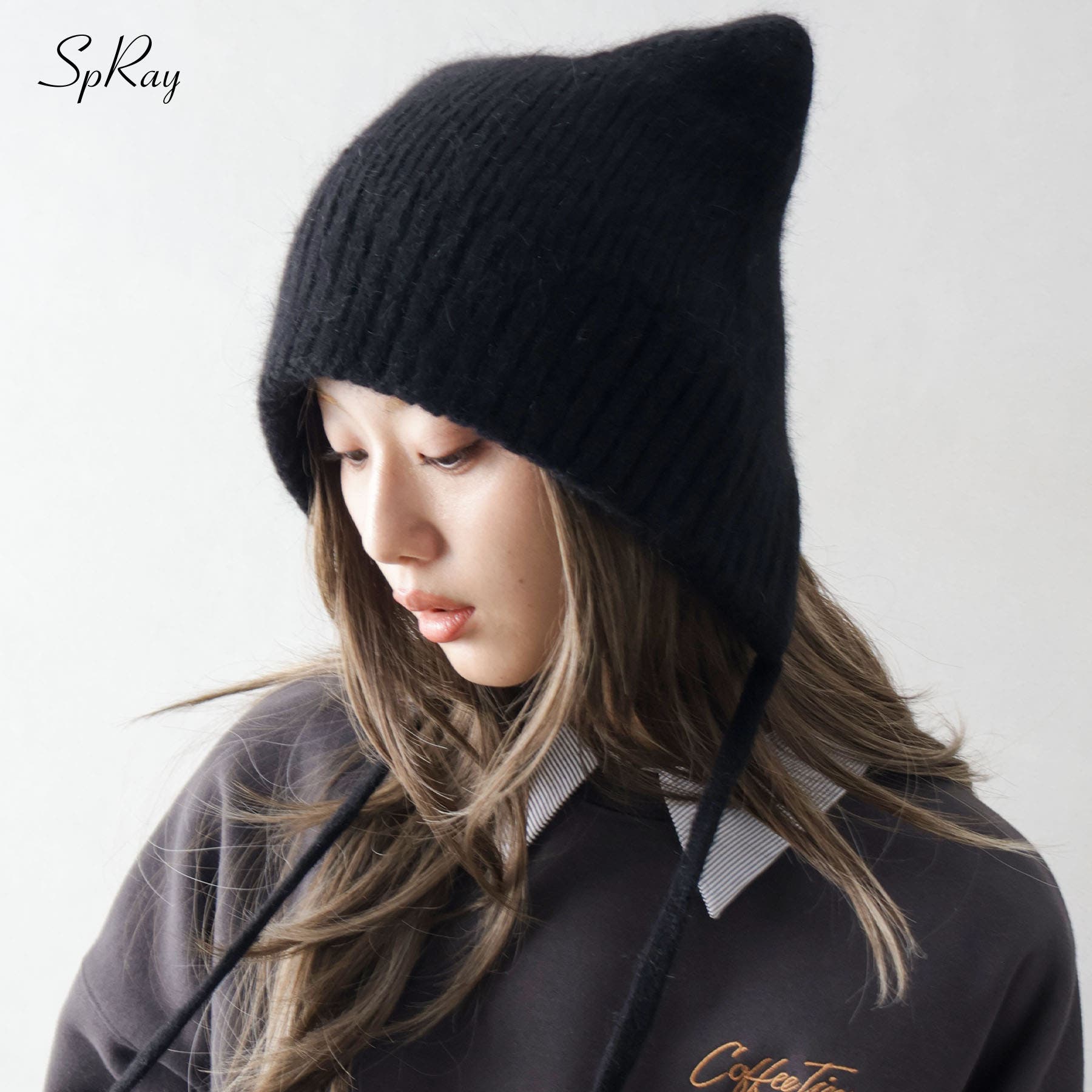 ネコ耳ボンネット[品番：SPRW0010827]｜SpRay（スプレイ）｜レディース
